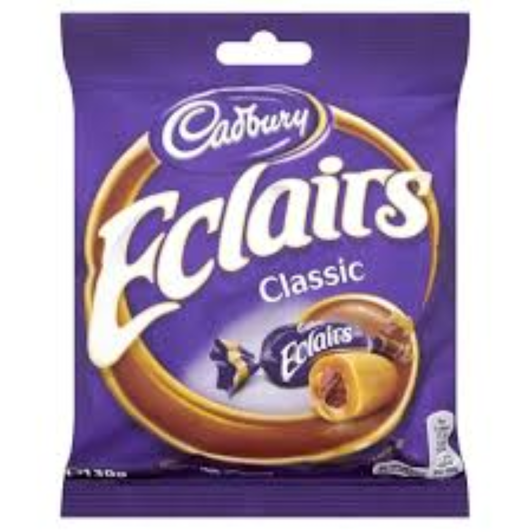 CADBURY CHOC ECLAIRS BAG 130G